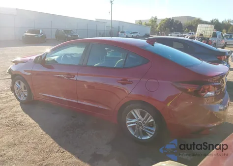 2019 Hyundai Elantra Sel from USA, damaged, VIN KMHD84LF3KU888798